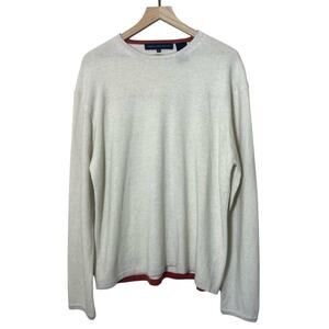 French Connection Sweater Women's XL White/Cream Wool/Cashmere Blend
